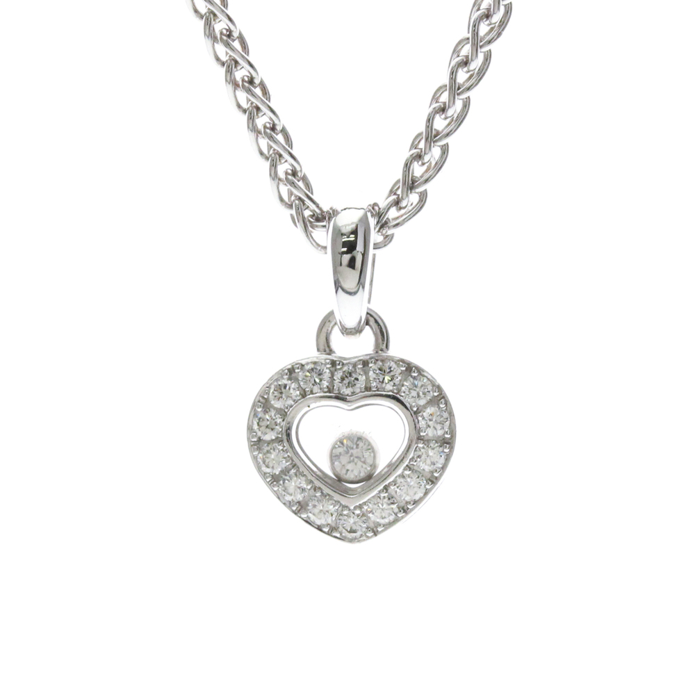 CHOPARD 18k Silver Diamond Necklace